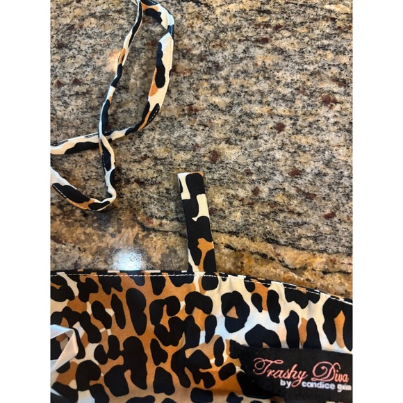 NWT Trashy Diva Valerie Leopard Print Maxi Dress Size 12 Sleeveless Animal Print - Picture 7 of 15